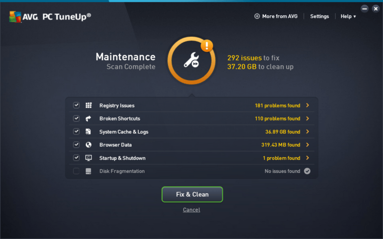 avg cleaner free download for mac